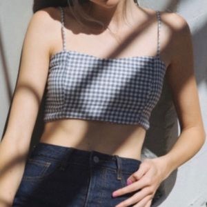 Brandy Melville Gingham Top
